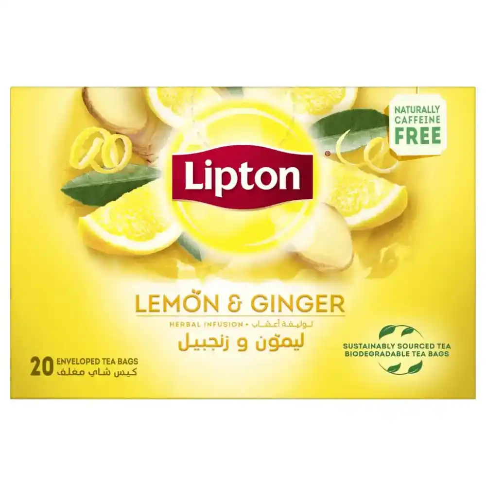 Lipton Tea Lemon Ginger > Julnar LLC > 1 Office Pantry Supplier