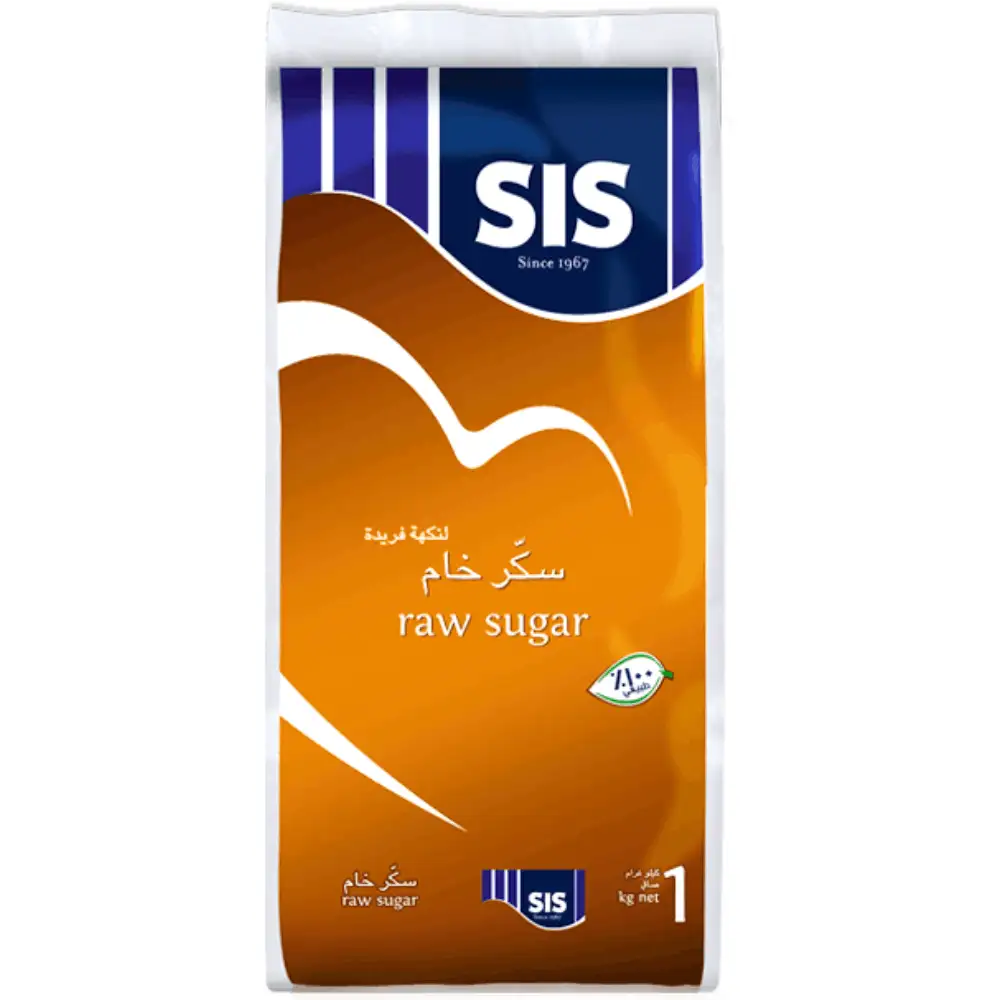 Buy SIS Raw Sugar 1Kg > 1 Office Supplies > Julnar LLC