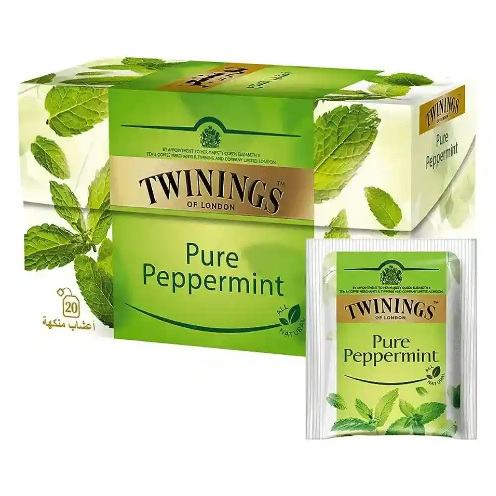 Twinings Tea Pure Peppermint 20 Teabags > Julnar LLC
