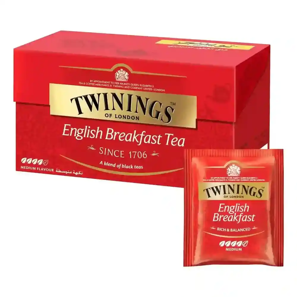 Twinings Tea English Breakfast 25 Teabags > Julnar LLC